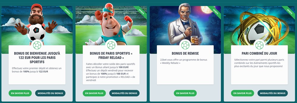 Les bonus de sport